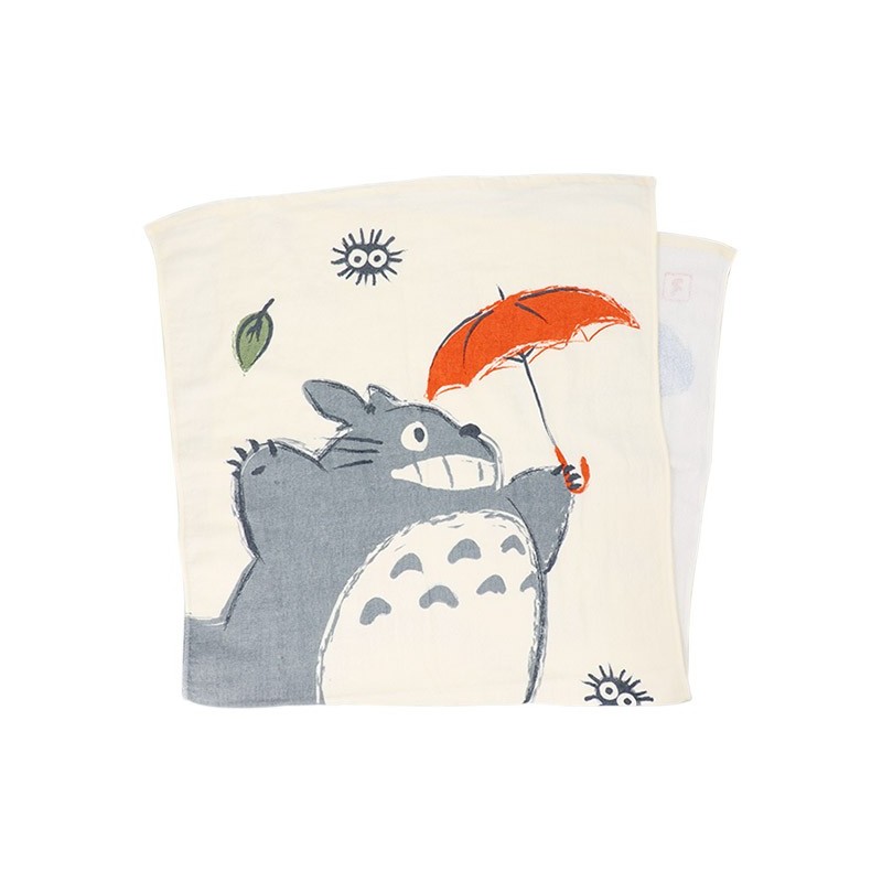 Imabari Large Bath Towel Big Totoro Umbrella 60x120 cm - My Neighbor