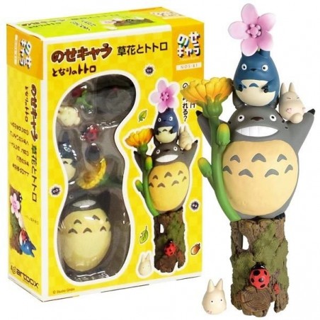 Toys - Figurines Set Totoro Flowers - My Neighbor Totoro