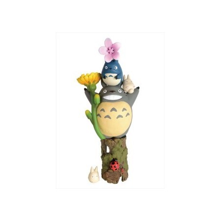 Toys - Figurines Set Totoro Flowers - My Neighbor Totoro