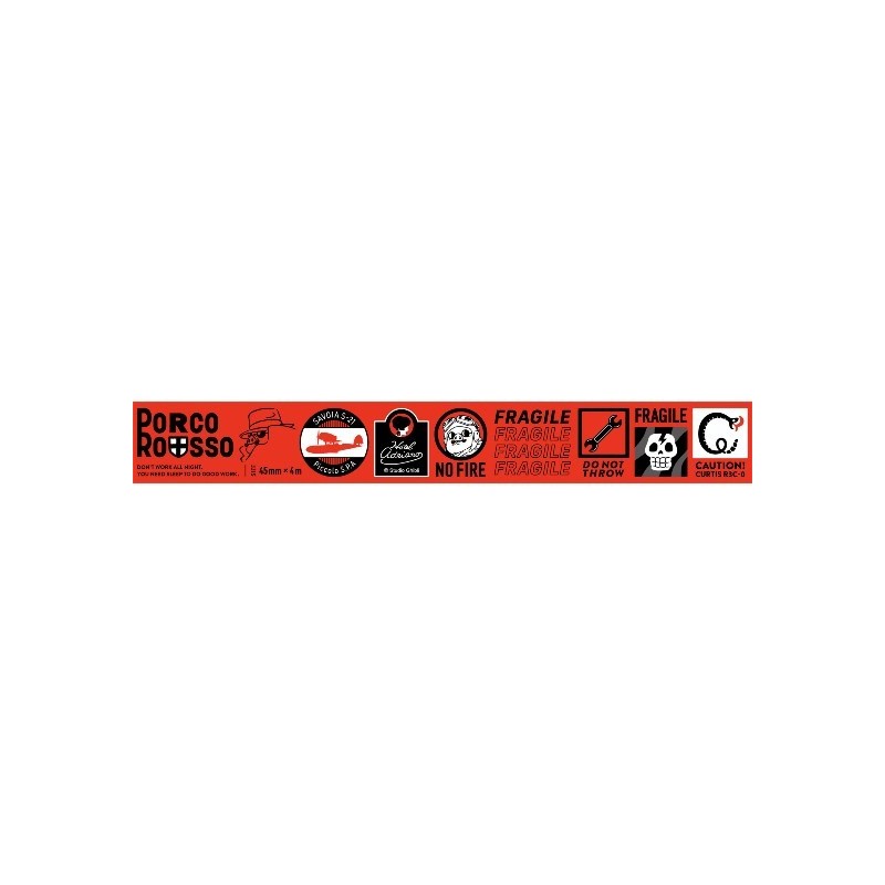 Wide Masking Tape - Porco Rosso