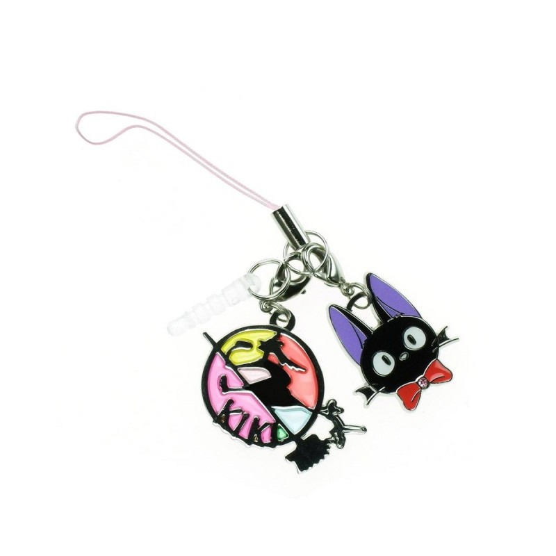 Kiki's Delivery Service STAIN GLASS INITIAL A KEYCHAIN Sent From The  USA MT