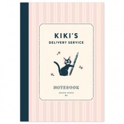 Carnet Feutrine Jiji - Kiki la petite sorcière - STUDIO GHIBLI