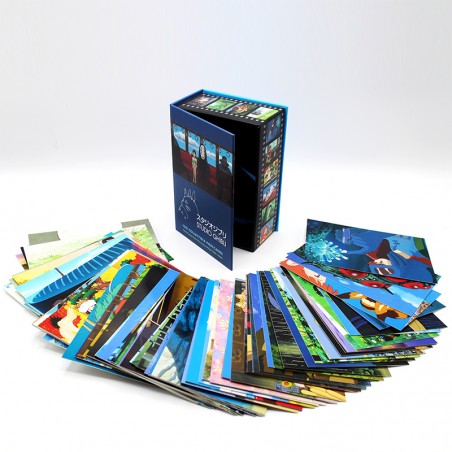 100 Collectible Postcards Box - Studio Ghibli