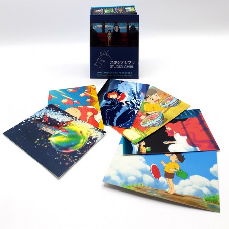 Studio Ghibli: 100 Collectible Postcards: Final Frames from the Feature  Films by Studio Ghibli
