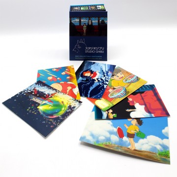 100 Collectible Postcards Box serie 1 - Studio Ghibli