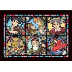 Cadre Puzzle 1000P - Vert - Studio Ghibli
