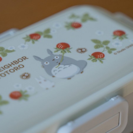 Lunch box 4 locks 530ml Rasberry collection - My Neighbor Totoro