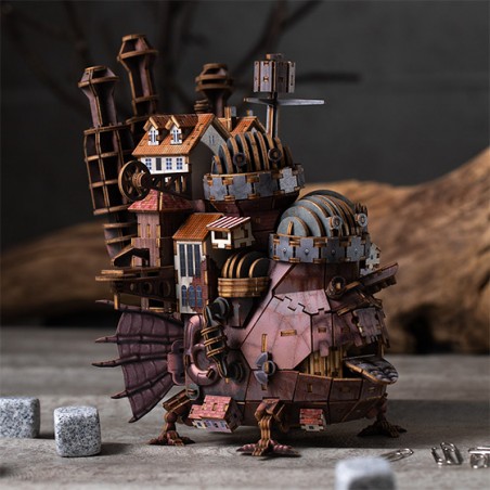 Arts and crafts - Wooden model Kigumi Hauru’s castle - Howl’s Moving Castle