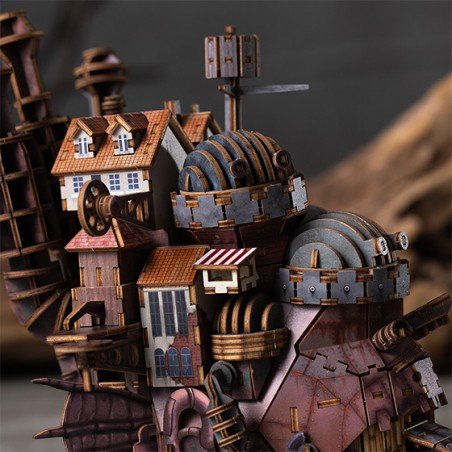 Arts and crafts - Wooden model Kigumi Hauru’s castle - Howl’s Moving Castle