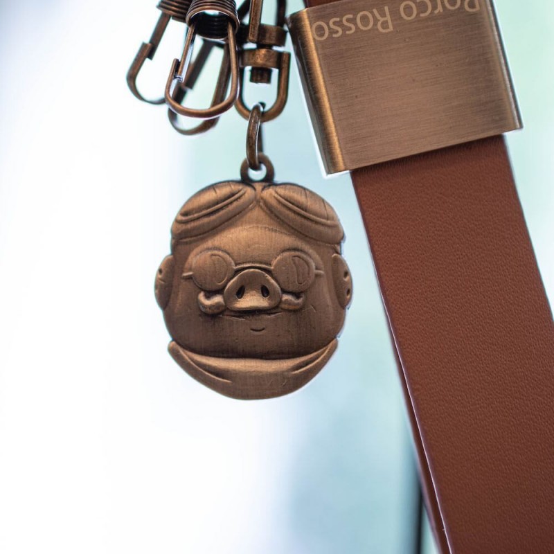 Leather Key Chain Marco - Porco Rosso