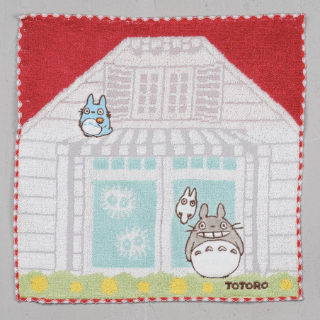 Household linen - Mini Towel Satsuki & Mei’s house 25x25 cm - My Neighbor Totoro