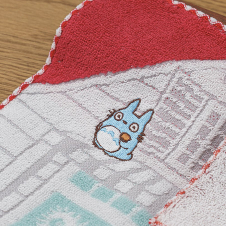 Household linen - Mini Towel Satsuki & Mei’s house 25x25 cm - My Neighbor Totoro