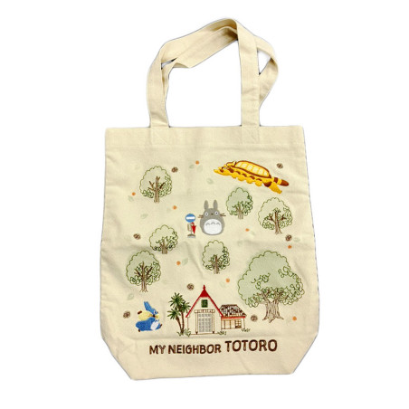 Sacs - Tote bag avec patch Forêt de Totoro - Mon Voisin Totoro