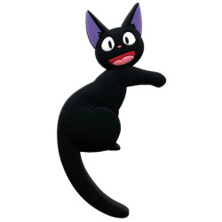 Lot de 3 figurines en résine en forme de chat noir Kiki Gigi