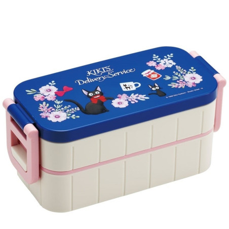 Bentos - Bento 2 parts Jiji Flower garland - Kiki's Delivery Service