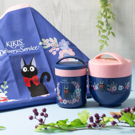 Pique-niques - Lunch box Isotherme 220ml Bouquet de fleurs - Kiki la petite sorcière