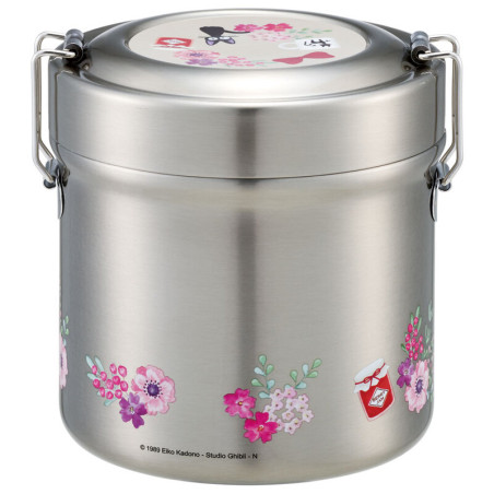 Pique-niques - Lunch box Isotherme 230ml 2 étages Bouquet de fleurs - Kiki la petite