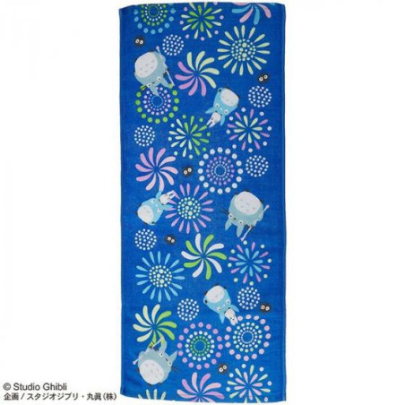 Household linen - Imabari Towel Totoro Fireworks 34x80 cm - My Neighbor Totoro