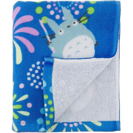 Linge de maison - Serviette Imabari Totoro Feux d'artifice 34x80 cm - Mon Voisin Totoro