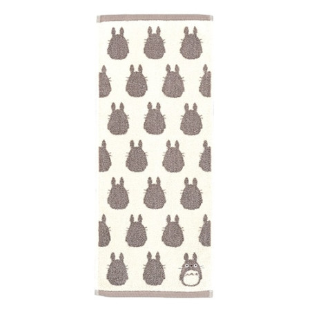 Household linen - Towel Big Totoro Silhouette 33x80 cm - My Neighbor Totoro