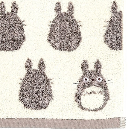 Household linen - Towel Big Totoro Silhouette 33x80 cm - My Neighbor Totoro