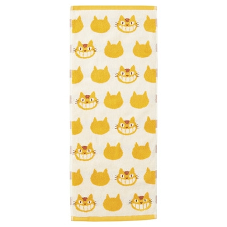 Household linen - Towel Catbus Silhouette 33x80 cm - My Neighbour Totoro