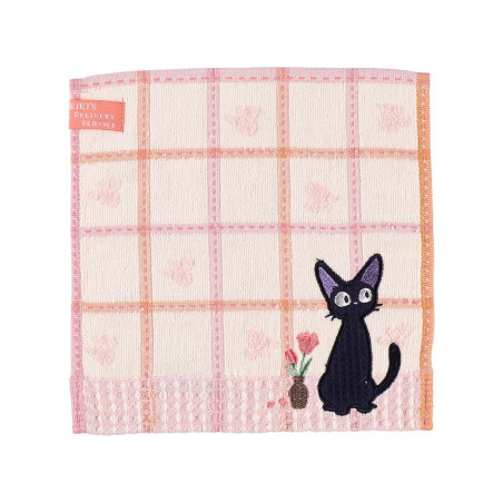 Linge de maison - Mini serviette gauffrée Kiki 25x25 cm - Kiki la petite sorcière