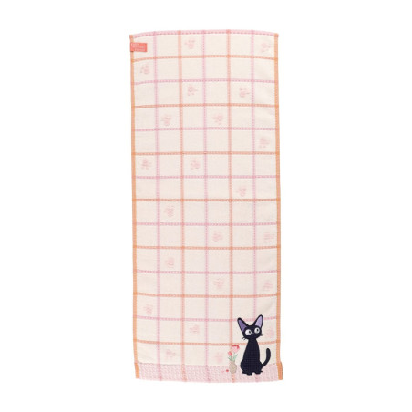 Linge de maison - Serviette gauffrée Kiki 34x80 cm - Kiki la petite sorcière