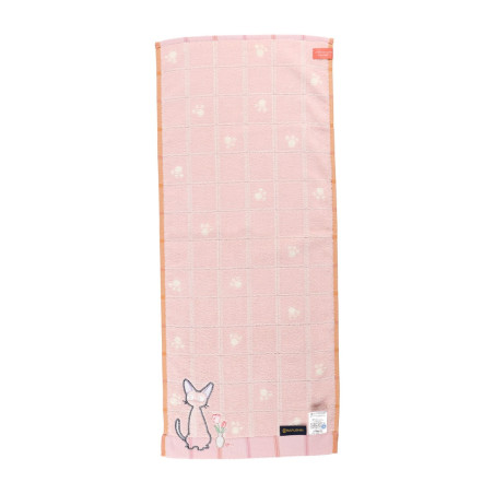 Linge de maison - Serviette gauffrée Kiki 34x80 cm - Kiki la petite sorcière