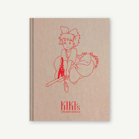 Carnets et Cahiers - Carnet de croquis toilé Kiki - Kiki la petite sorcière