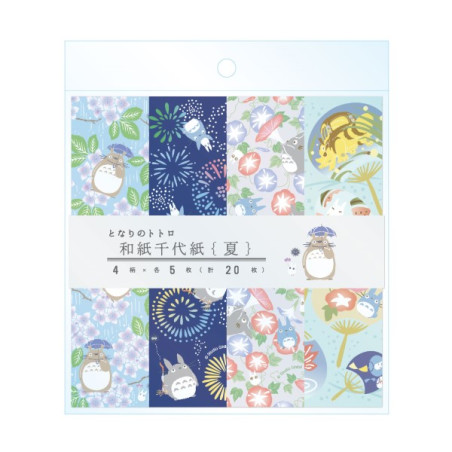 Postcards and Letter papers - Chiyogami Paper Summer - My Neighbor Totoro