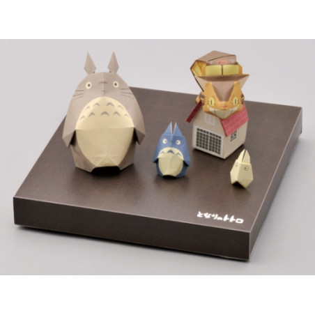 Loisirs créatifs - Set Origami Totoro devant la maison - Mon Voisin Totoro