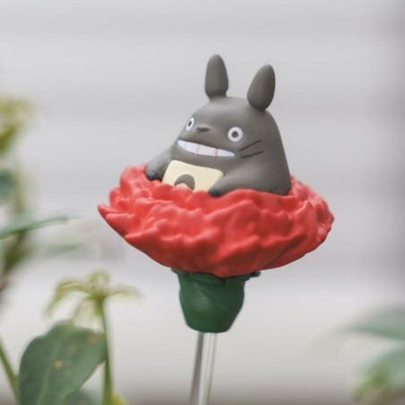 Décoration - Flower Pick Totoro & Blooming Carnation - My Neighbor Totoro