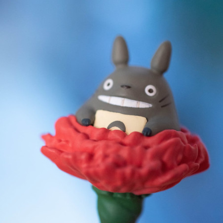 Décoration - Flower Pick Totoro & Blooming Carnation - My Neighbor Totoro