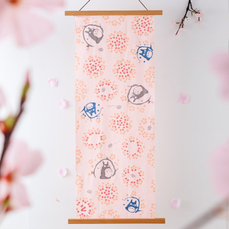 Household linen - Tenugui Totoro Sakura - My Neighbor Totoro