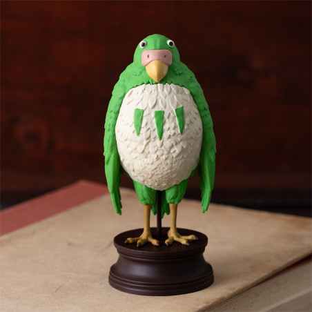 Figurines - Green Parakeet Figurine - The Boy and the Heron