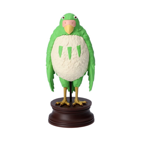 Figurines - Green Parakeet Figurine - The Boy and the Heron