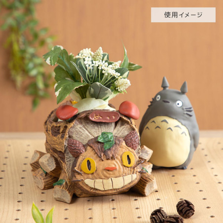 Décoration - Planter Totoro Gris & wagon Chatbus - Mon Voisin Totoro