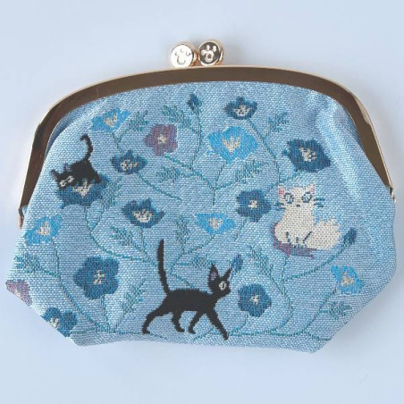 Accessoires - Porte-Monnaie Jiji Fleur bleue - Kiki la petite sorcière