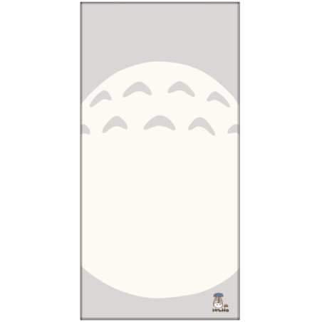 Linge de maison - Grande Serviette Ventre de Totoro 60x120 cm - Mon Voisin Totoro