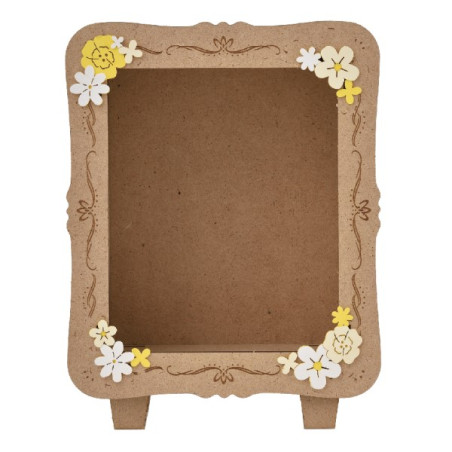 Arts and crafts - Paper Theater Frame Flower 100x80x42mm - Studio Ghibli