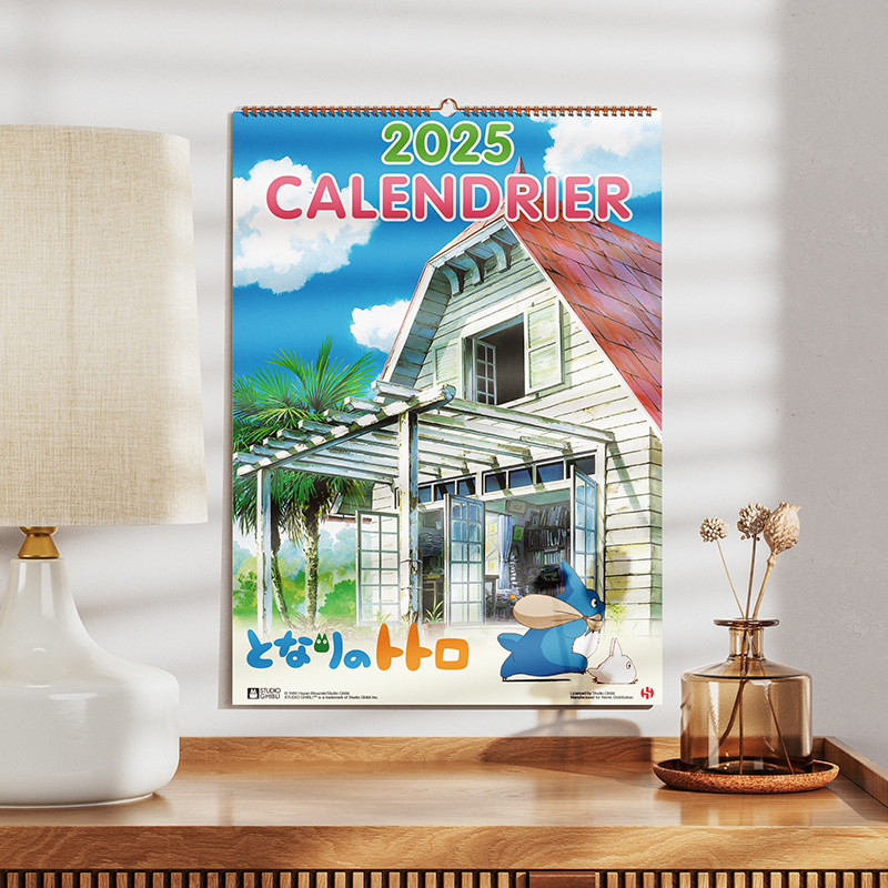 Totoro Calendar 2025 English