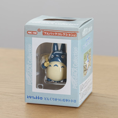 Jouets - Figurine Totoro Bleu avec Gland à Friction - Mon Voisin Totoro