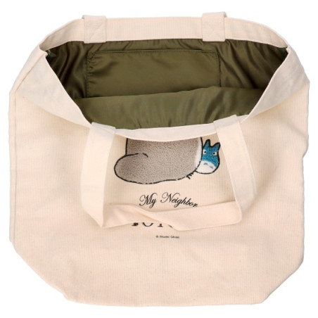 Bags - Embroidery Canvas Tote bag Walking away - My Neighbor Totoro