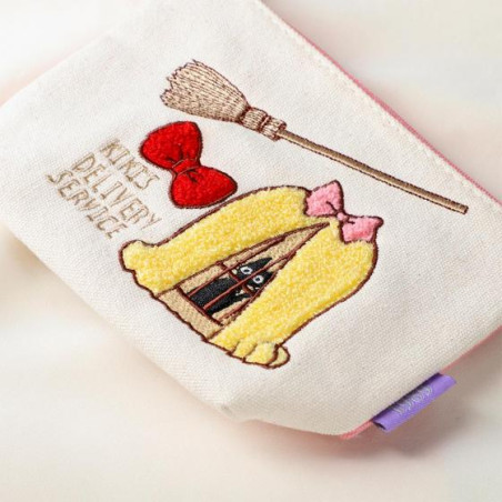 Storage - Embroidery pouch Jiji in cage - Kiki's Delivery Service