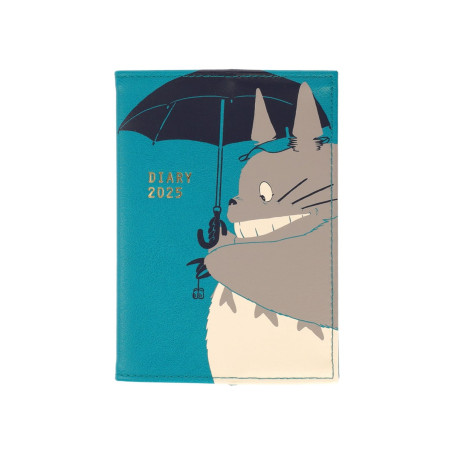 Agendas et Calendriers - Agenda feutrine 2025 Totoro Parapluie - Mon Voisin Totoro