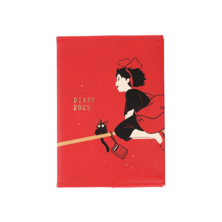 Schedule diaries and Calendars - 2025 Felt Diary Kiki & Jiji on the broom - Kiki's Delivery Service