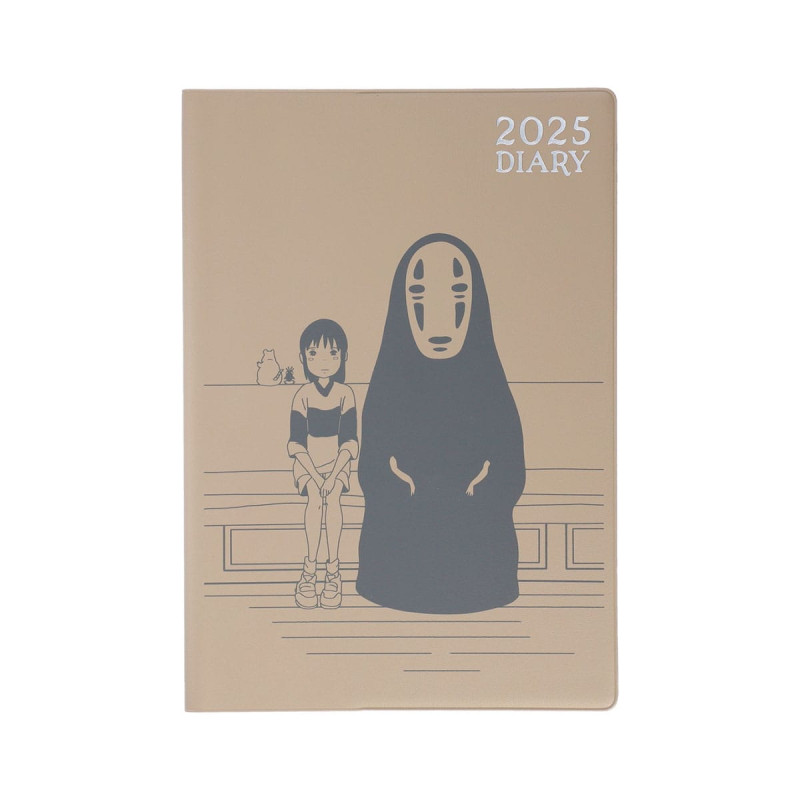 2025 Diary Chihiro & No Face on the train Spirited Away