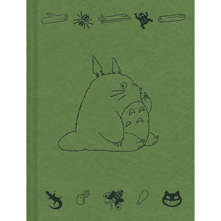 Carnets et Cahiers - Carnet de notes toilé Totoro - Mon Voisin Totoro