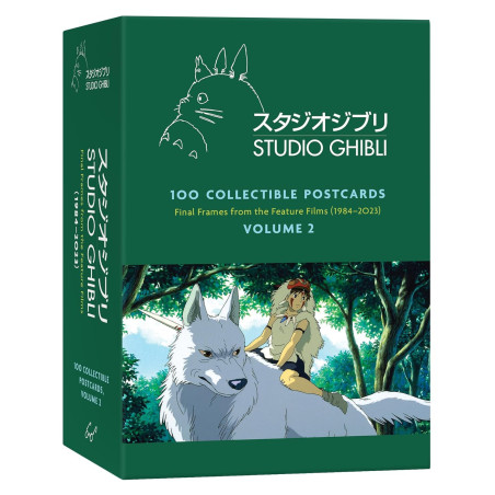 Postcards and Letter papers - 100 Collectible Postcards Box serie 2 - Studio Ghibli